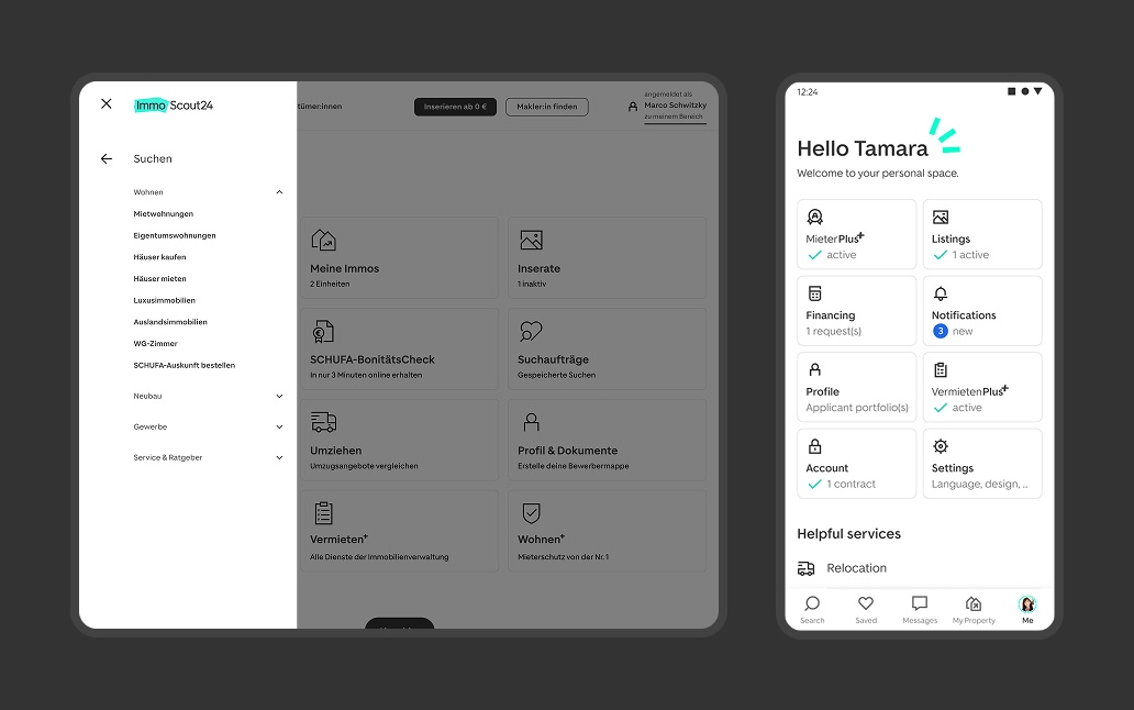 Navigation design for a complex marketplace
